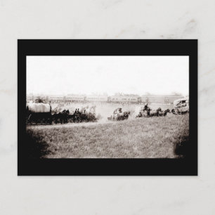  wagontrein briefkaart