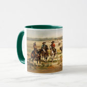 Wagontrein in de Verenigde Staten Mok (Voorkant links)