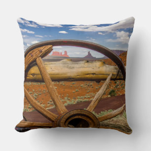 Wagonwiel close-up, Arizona Kussen