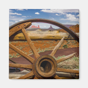 Wagonwiel close-up, Arizona Magneet