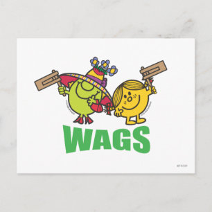 wags briefkaart