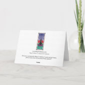 WagsToWishes_Menorah Dogs Wenskaart Feestdagen Kaart (Achterkant)