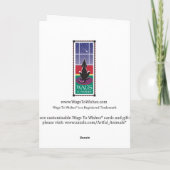 WagsToWishes_Mistletoe Merry Kissmas-kaart Feestdagen Kaart (Achterkant)