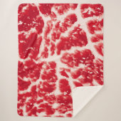 Wagyu Beef Pluche Deken (Voorkant)