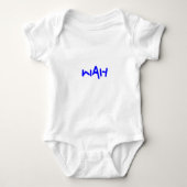 Wah baby shirt (Voorkant)