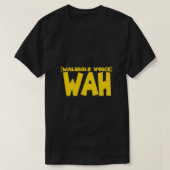 Wah Waluigi Voice Essential T-shirt (Design voorkant)