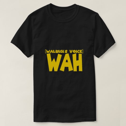 Wah Waluigi Voice Essential T-shirt (Design voorkant)