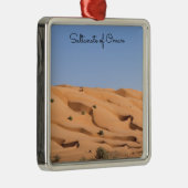 Wahiba Sands woestijn - Oman Metalen Ornament (Rechts)
