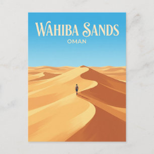 Wahiba-zanden Oman Briefkaart