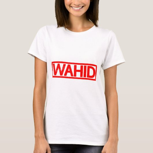 Wahid Stamp T-shirt (Voorkant)