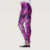 Wahine Lace Hawaïaanse tropische orchidee Leggings (Links)