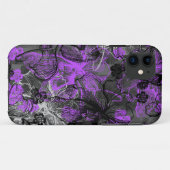 Wahine Lace Hawaiian Orchid Case-Mate iPhone Case (Achterkant (horizontaal))