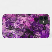 Wahine Lace Hawaiian Orchid Pink Case-Mate iPhone Case (Achterkant (horizontaal))