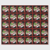 Wahine Mele Kalikimaka - kerstpapier 6 Cadeaupapier (Vlak)