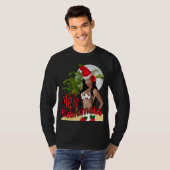 Wahine Pinup Mele Kalikimaka Kerstmis T-Shirt 04 (Voorkant volledig)