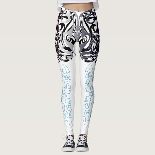 Wahine Toa Tribal Leggings (Voorkant)