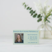 WaHIP Biz-kaart Visitekaartje (Staand voorkant)