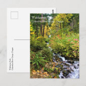 Wahkeena-Herfsten, Columbia River Gorge, Oregon Po Briefkaart (Voorkant / Achterkant)