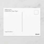 Wahkeena-Herfsten, Columbia River Gorge, Oregon Po Briefkaart (Achterkant)