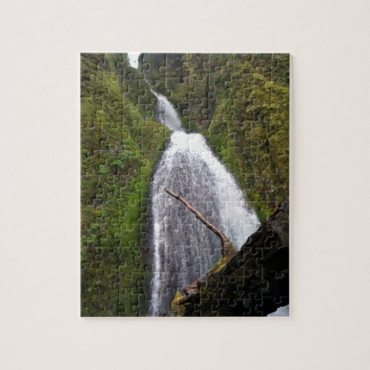 Wahkeena Herfsten, Oregon Legpuzzel (Verticaal)