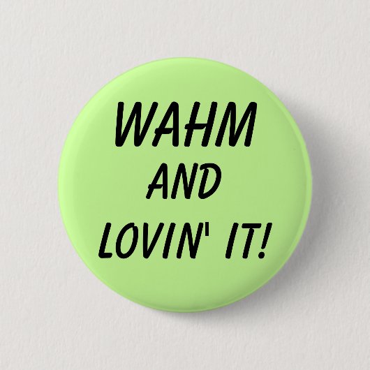 WAHM RONDE BUTTON 5,7 CM (Voorkant)