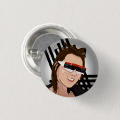 Wahnie-knop Ronde Button 3,2 Cm (Voorkant /achterkant)