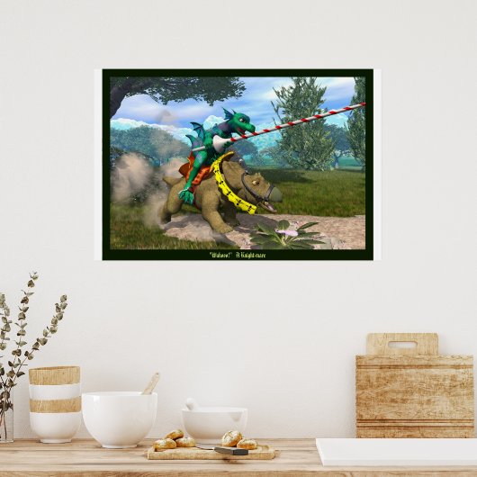 Wahoo. A Knight-Mare Poster (Keuken)