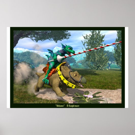 Wahoo. A Knight-Mare Poster (Voorkant)