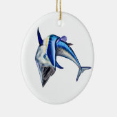 Wahoo Christmas Keramisch Ornament (Rechts)