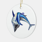 Wahoo Christmas Keramisch Ornament (Links)