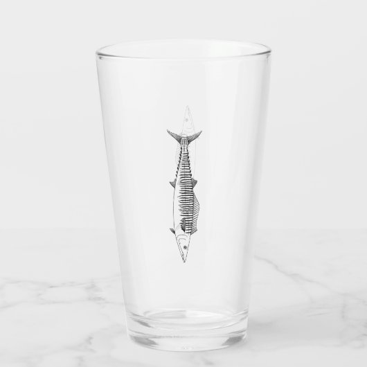 Wahoo - Offshore Gevist Glas (Achterkant)