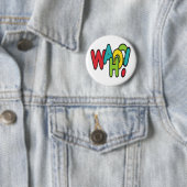 Wahoo. Ronde Button 5,7 Cm (In situ)