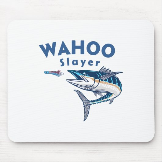 Wahoo Slayer Salt Water Fishing Wahoo  Muismat (Voorkant)
