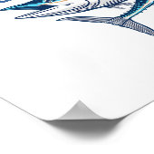 Wahoo Slayer Salt Water Fishing Wahoo  Poster (Hoek)