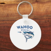Wahoo Slayer Salt Water Fishing Wahoo  Sleutelhanger (Voorkant)