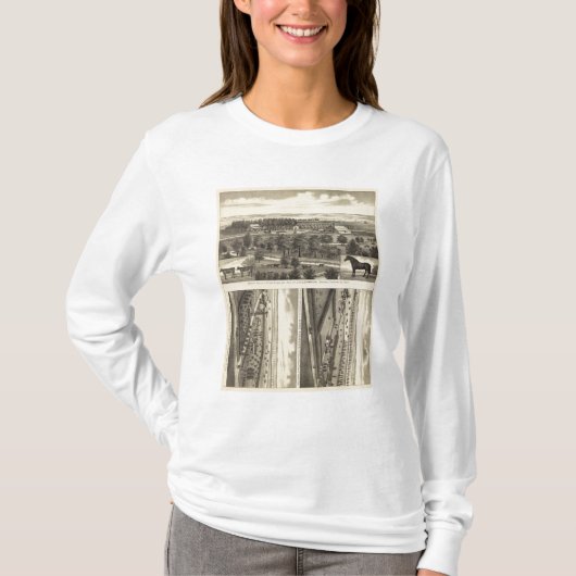 Wahoo Valley Boerderij, Nebraska T-shirt (Voorkant)