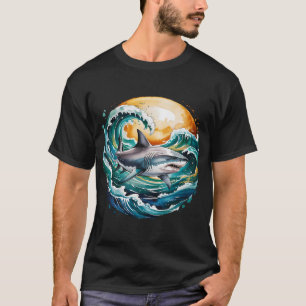 Wahoo vis t-shirt