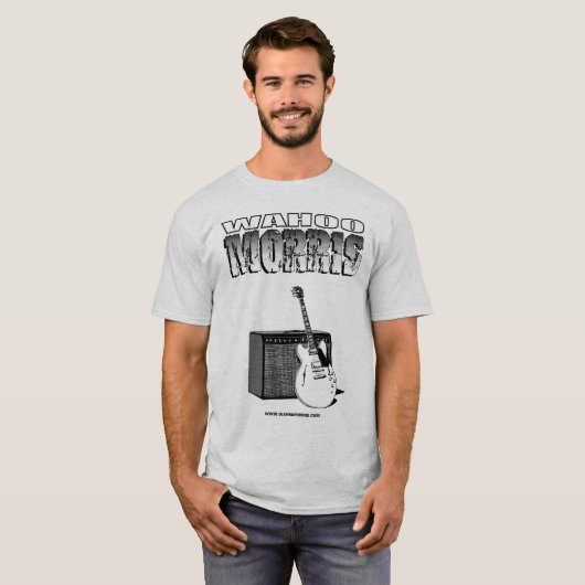 WahooMorris_Guitar&Amp Design T-shirt (Voorkant volledig)