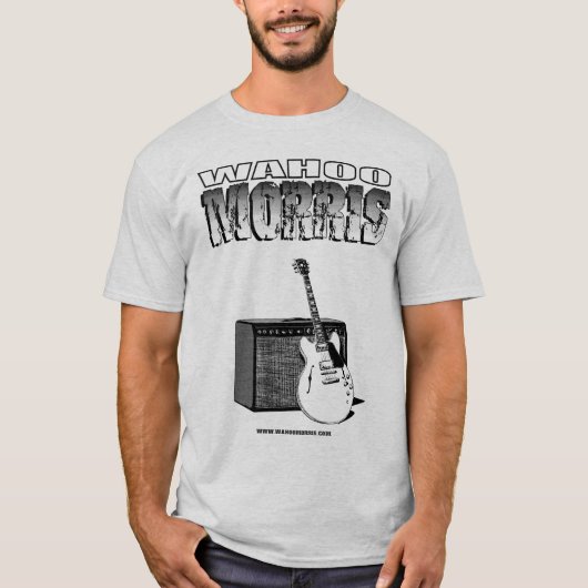 WahooMorris_Guitar&Amp Design T-shirt (Voorkant)