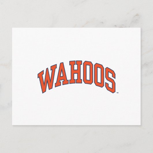 WAHOOS BRIEFKAART (Voorkant)