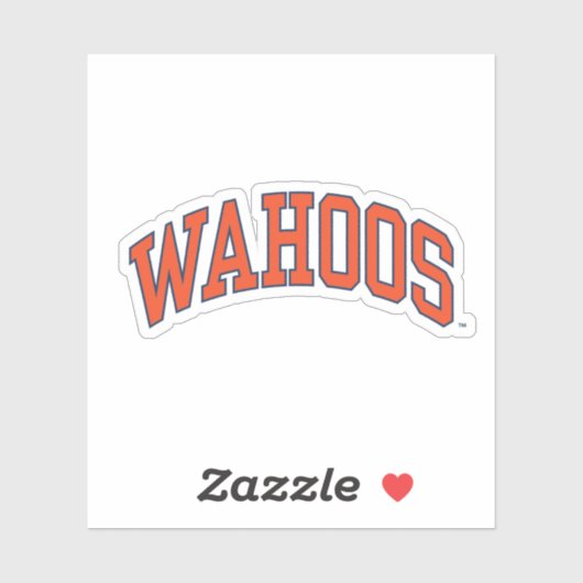WAHOOS STICKER (Vel)