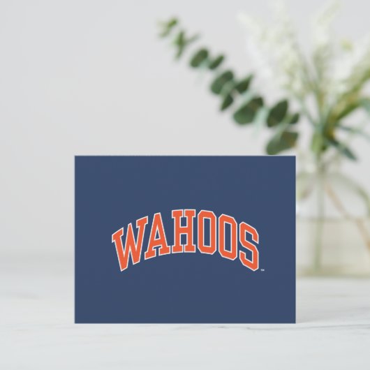 WAHOOS UITNODIGING BRIEFKAART (Staand voorkant)