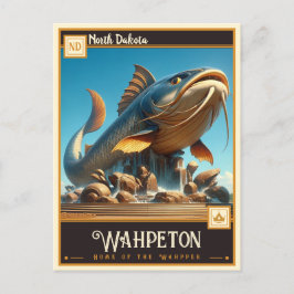 Wahpeton, North Dakota | Briefkaart