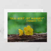 Wahrheit .... briefkaart (Voorkant / Achterkant)