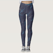 WAI Australian Chapter Black Airplane Leggings (Voorkant)
