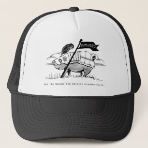 Wai The Pig Pet, kunstwerk van Charlotte Moore Trucker Pet