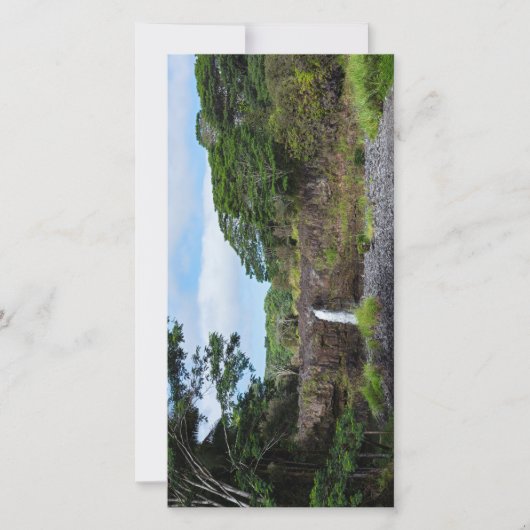 wai'ale-waterval in wailuku-rivier-staatspark (Voorkant)