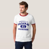 Waianae Seariders Ringer T-shirt (Voorkant volledig)