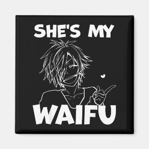 Waifu grappige anime bijpassend koppeltje vriend c magneet