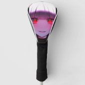 Waifu houdt van golf golfheadcover (Voorkant)
